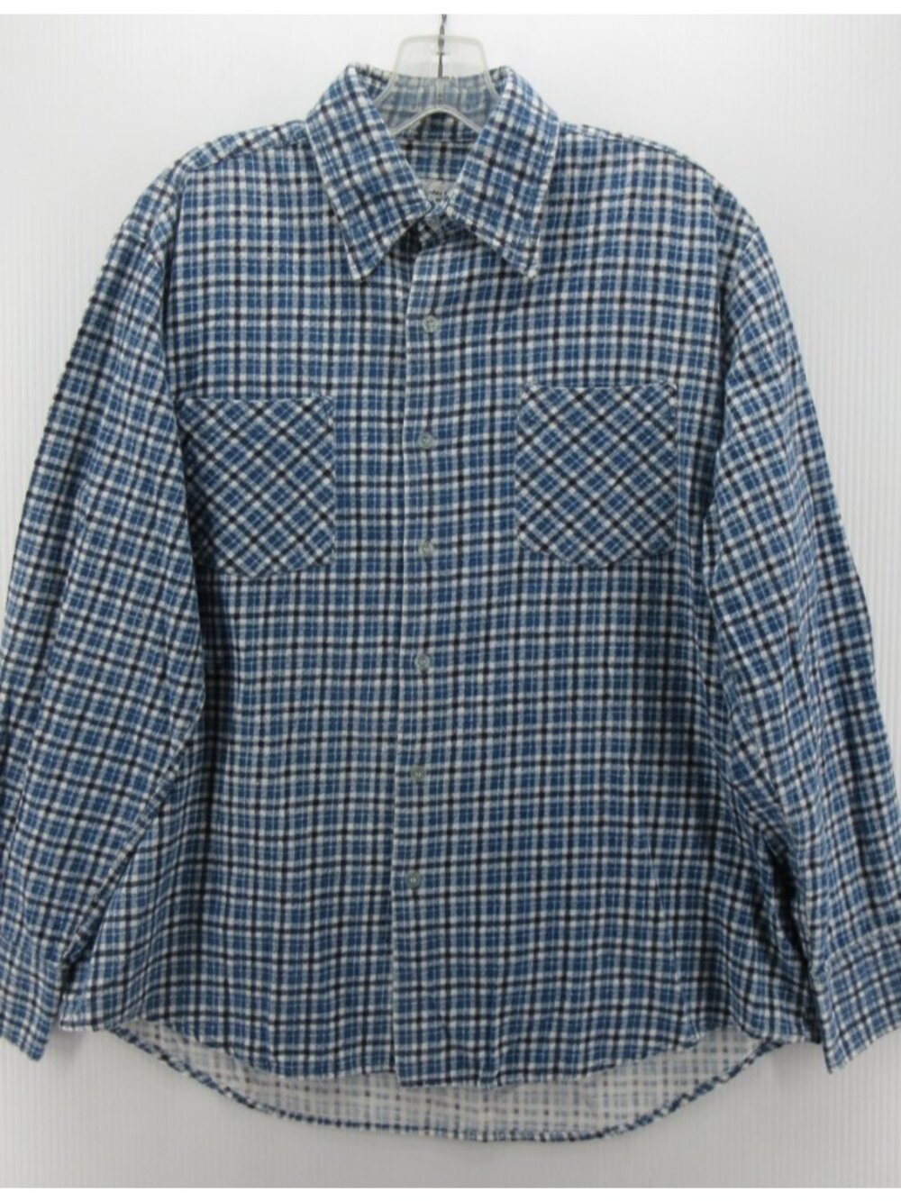 VINTAGE Bud Berma Shirt Large Highlander Flannel Plaid 90s Heritage